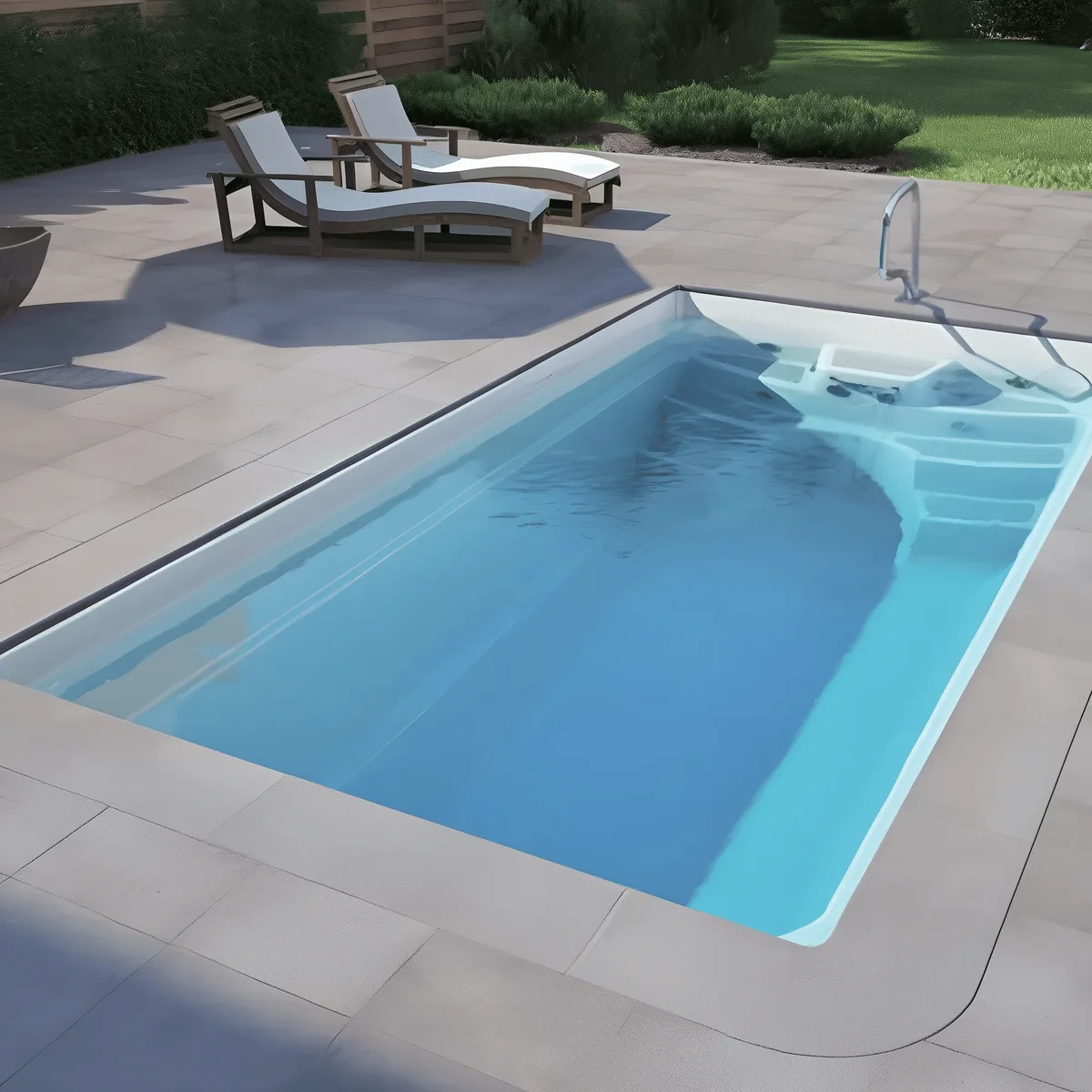 Композитный бассейн Laguna 5 — вид сверху в Воскресенске