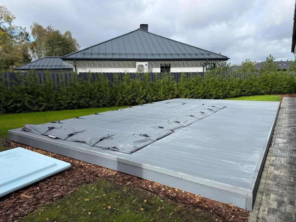 Покрывало Laguna Cover Mesh — установка в Воскресенске