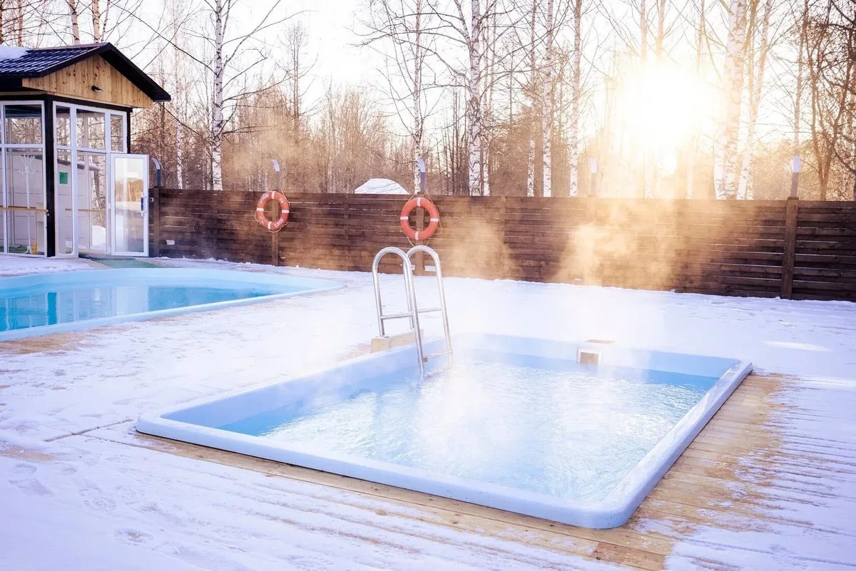 Композитный бассейн Laguna 4 — установка в Воскресенске