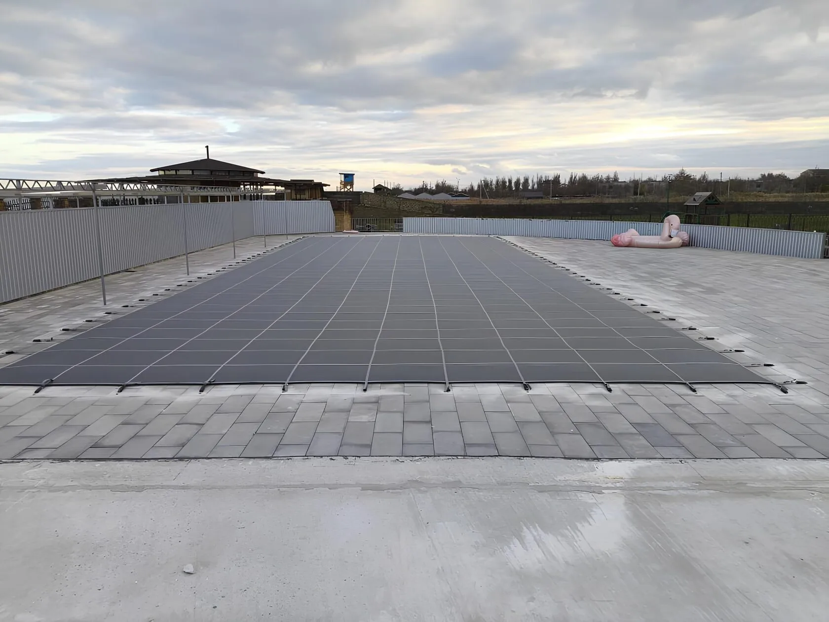 Защитное покрывало для бассейна в Воскресенске