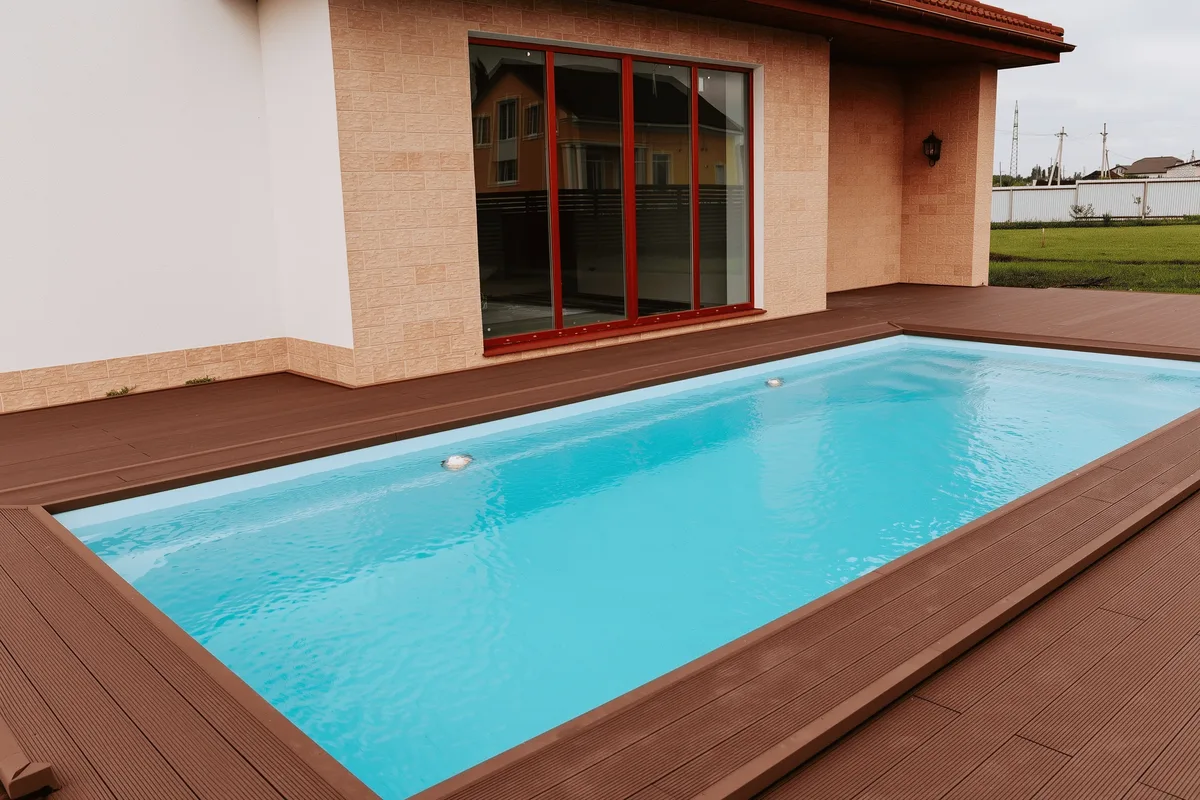 Композитный бассейн Laguna 8 — вид сверху в Воскресенске