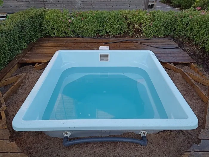 Композитная купель Laguna 2 — установка в Воскресенске